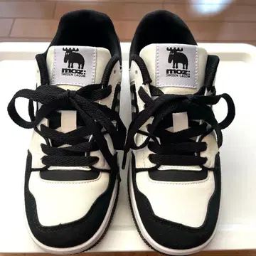 moz LAGOM 스니커즈 22.5cm 화이트/블랙