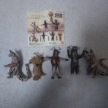 캡슐 토이 피규어 5체 세트