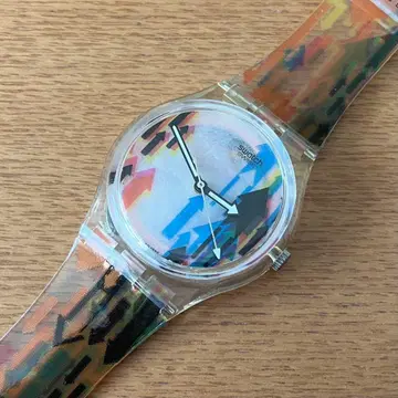 미사용 가동품 swatch gent access 스와치 젠트