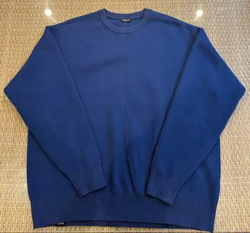 DENHAM PRM KNIT CREW 블루