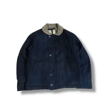 레어 XXL Buzz Rickson's N-1 덱 자켓 네이비