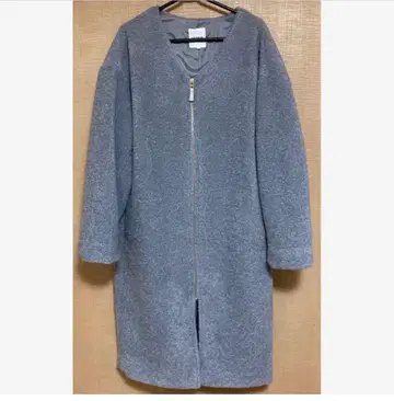 LEPSIM 렙심 라이트 보아 V 코트 블루