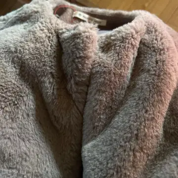 MAJESTIC LEGON 플리스 코트 그레이지 프리 사이즈