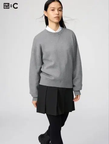 UNIQLO C/ 스무스 코튼 쿨넥 스웨터