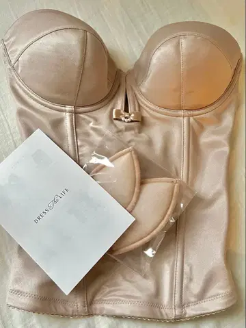 DRESS THE LIFE 브라이덜 이너 롱 뷔스티에 E65