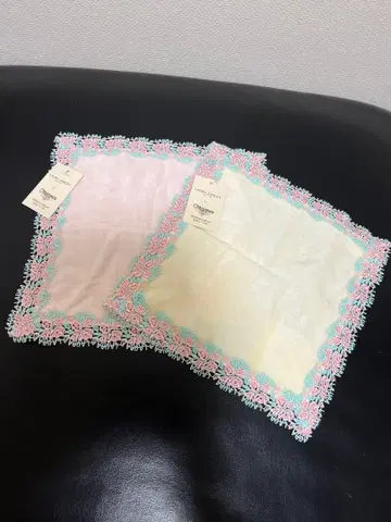 치카자와 레이스점 로라 애슐리 타월 손수건 2개