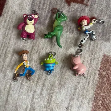 토이 스토리 키링 6개 세트