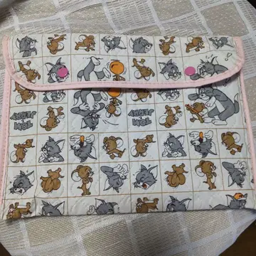쇼와 레트로 톰과 제리 파우치 케이스 새상품급 초레어 레어