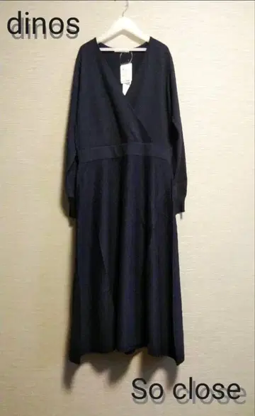[ 새상품 ] dinos So close 카슈쿨 원피스