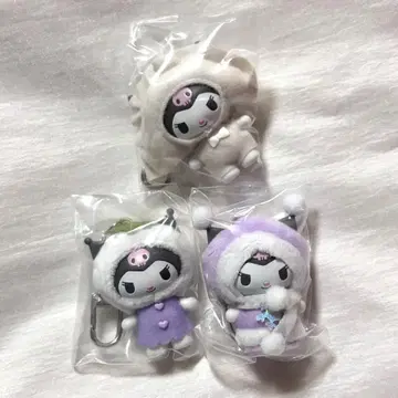 산리오 쿠로미 치비토모 눈의 요정 반찬 화과자 3종 세트