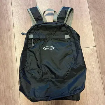 mont-bell 경량 백팩 블랙