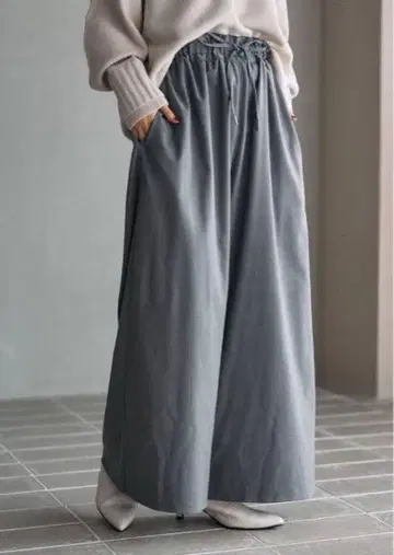 렙심 울 라이크 와이드 팬츠