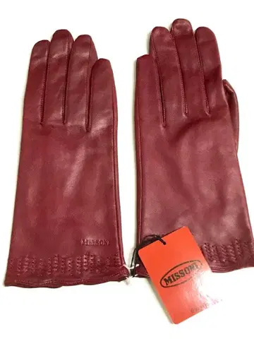 미쏘니 MISSONI 일본제 양가죽 장갑 20cm 새상품 5470A