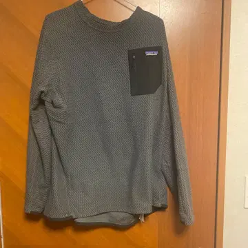 patagonia 그레이 크루넥 니트