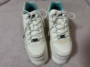 YOSUKE 통굽 스니커즈 (화이트 콤비) WHC