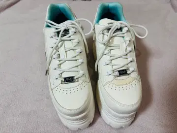 YOSUKE 통굽 스니커즈 (화이트 콤비) WHC