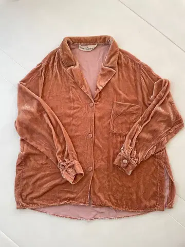 GOLDEN GOOSE 골든구스 벨로아 오픈 카라 셔츠