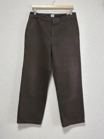 C.P.Company 와이드 팬츠 카키 코튼