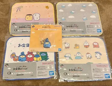 제일복권 오분구와 함께 E상 핸드 타월 4점 + F상 러버 컬렉션 1점