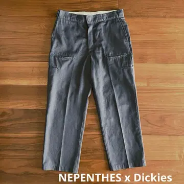 네펜데스 NEPENTHES 디키즈 Dickies 별주 워크 팬츠