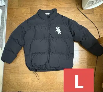 MLB 블랙 다운 자켓 L 사이즈