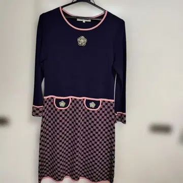 Super Beauty 네이비/핑크 원피스 40