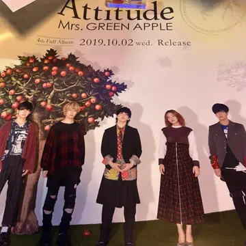 Mrs. GREEN APPLE Attitude 포스터