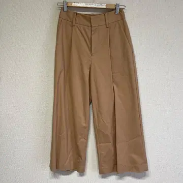 UNITED ARROWS 베이지 와이드 팬츠