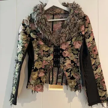 고블랑 직조 코르셋 자켓