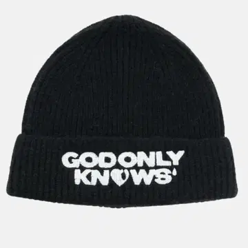 이와타 타카노리 GOD ONLY KNOWS 니트 모자 블랙