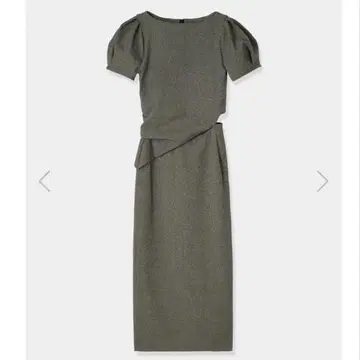 [ louren ] waist drape onepiece