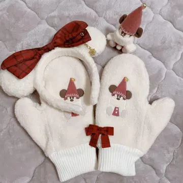 디즈니 크리스마스 릴린린 머리띠 장갑 패치 2025