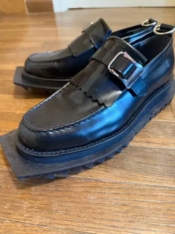 CYbER dYNE Leather Fringe Loafer -TaNK-