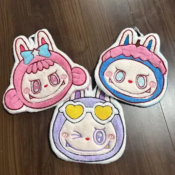 토끼 캐릭터 타월 3장 세트