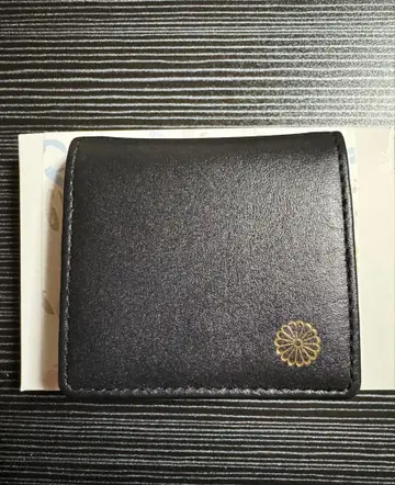 황궁 지갑 밴드 포함 동전 지갑 블랙 코인 케이스