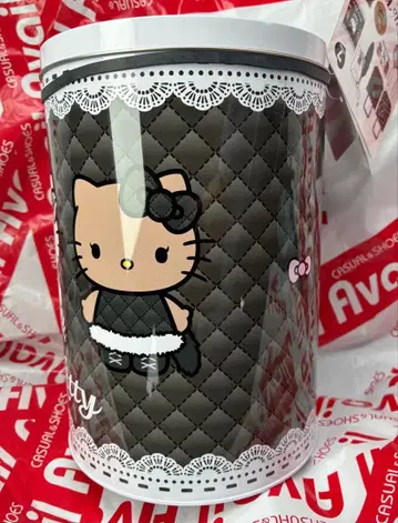 산리오 헬로키티 복주머니 블랙 7종 세트 해피백 아베일