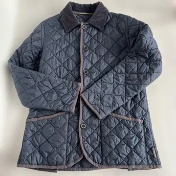 TRADITIONAL WEATHERWEAR 네이비 퀼팅 자켓