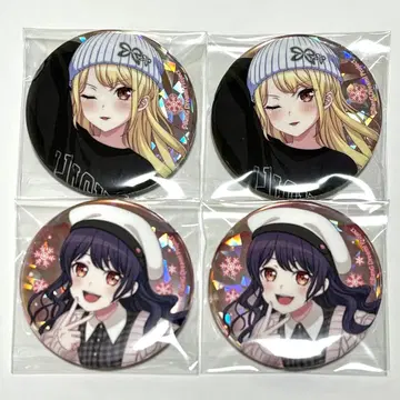 뱅드림 모니카 키리가야 토코 후타바 츠쿠시 GiGO WINTER 캔뱃지