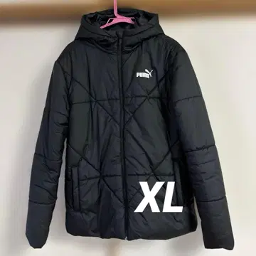 PUMA 다운 파카 블랙 XL
