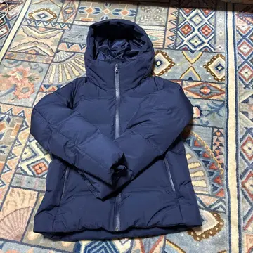 UNIQLO 심리스 다운 파카 자켓 S 네이비