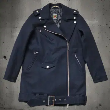 샷/Schott 원스타 멜톤 집업 피코트 P코트