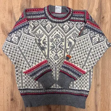 90s DALE OF NORWAY 노르딕 무늬 울 니트 노르웨이산