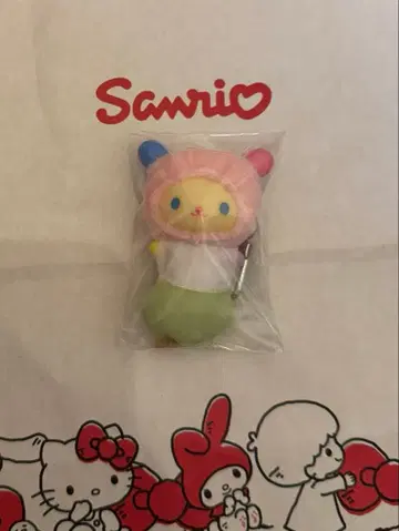 산리오 치비토모 시크릿 키링 화과자 우사하나