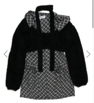 레이어드 셔츠 원피스