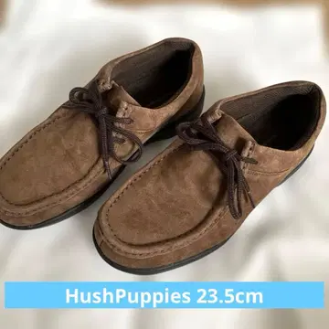 Hush Puppies 23.5cm 스웨이드 모카신