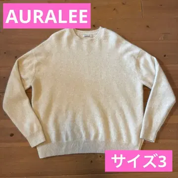 AURALEE 오라리 BABY CASHMERE KNIT P/O 3