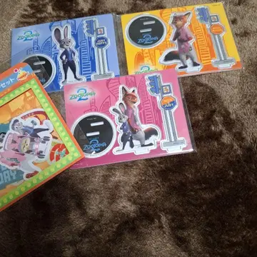 주토피아2 아크릴 스탠드 씰 제일복권