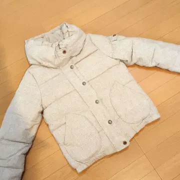 펠리시모 다운 코트 울 혼방 다운 방한 Sunny clouds