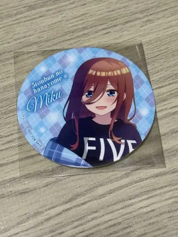 곤님 5등분의 신부 Anisugar 특전 코스터 나카노 미쿠