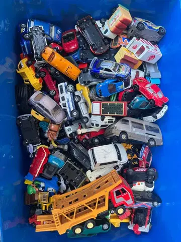 미니카 세트 다색 사용감 있음